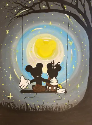 Cuadro Virgen María y Niño Jesús