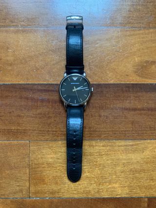 Armani Watch Black