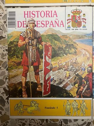 8 Tebeos cómics Historia de España 1986