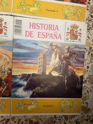 8 Tebeos cómics Historia de España 1986