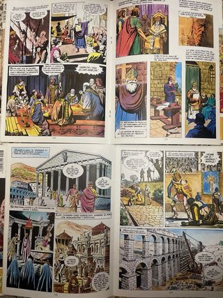 8 Tebeos cómics Historia de España 1986