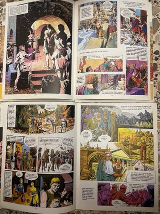 8 Tebeos cómics Historia de España 1986