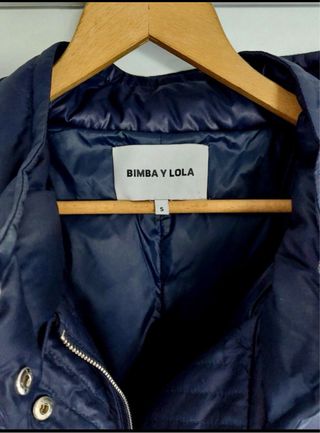 Chaleco de plumas Bimba y Lola