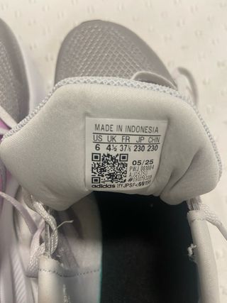 Zapatillas Adidas Runfalcon Gris y Rosas