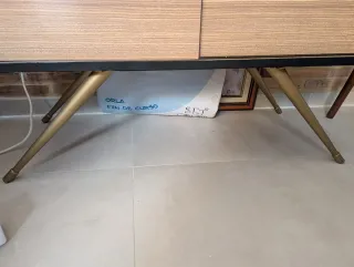 Mueble Bar Vintage Madera y Metal