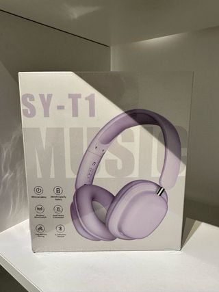 Auriculares Bluetooth Morado
