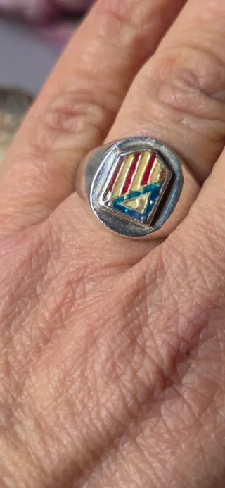 Anillo Sello Vintage Atlético de Madrid