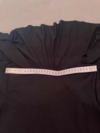 Zara Suéter Negro Talla S Capa Hombros