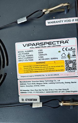 Vipar Spectra 300W LED Grow Light