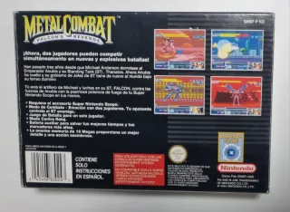 🇪🇸 Metal Combat SNES super nintendo supernes nes