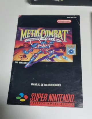 🇪🇸 Metal Combat SNES super nintendo supernes nes