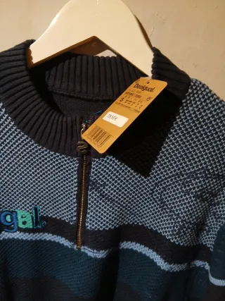 Jersey Desigual cremallera Talla S