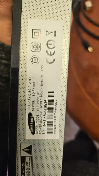 Reproductor Blu-ray Samsung Smart TV
