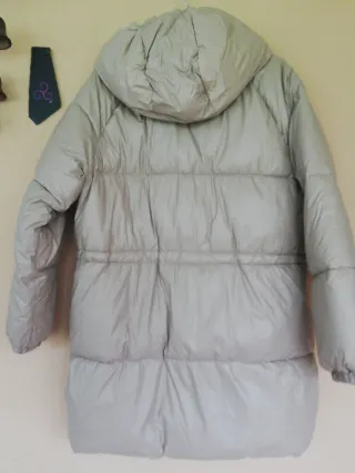 Cazadora acolchada beig