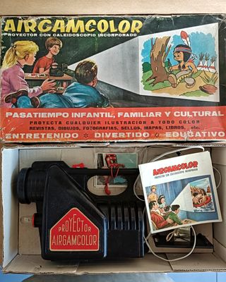 PROYECTOR JUGUETE AIRGAMCOLOR CON CALEIDOSCOPIO