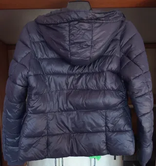 Chaqueta acolchada azul mujer Koroshi