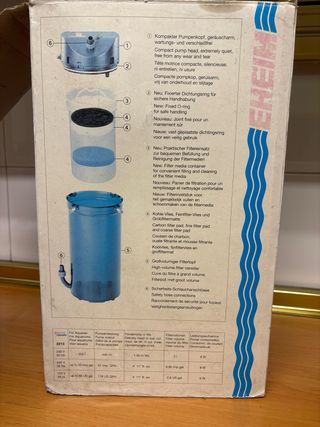 Filtro Eheim Classic 2213 para acuario