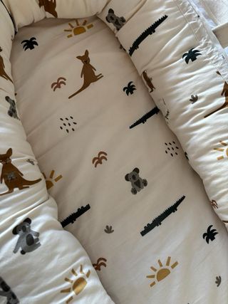 Nido colecho Liewood estampado animales