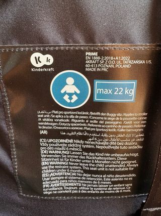 Silla de paseo Kinderkraft PRIME