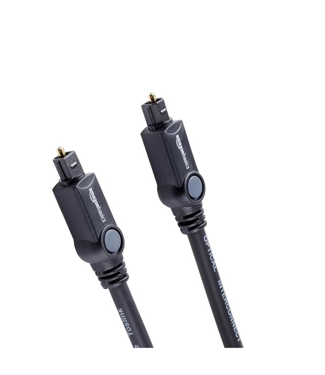 Cabo óptico de áudio digital Toslink (1 m)