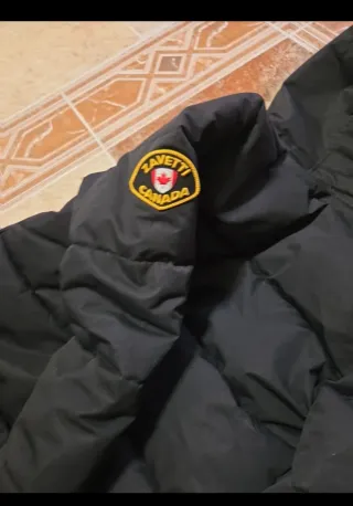 Parka Zanetti Canada Negra A estreno unisex