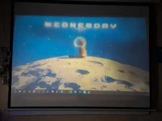 Proyector Wimius K5 Blanco y Negro