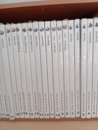 Colección completa grandes héroes del cómic.