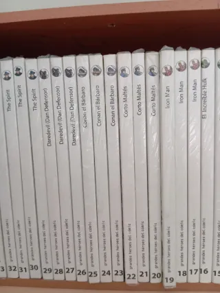 Colección completa grandes héroes del cómic.
