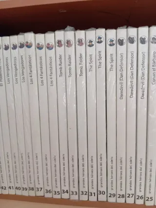 Colección completa grandes héroes del cómic.