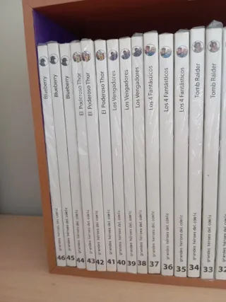 Colección completa grandes héroes del cómic.