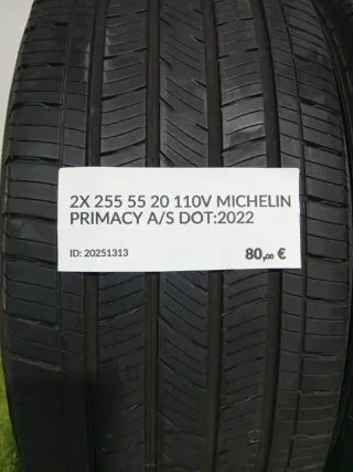 255 55 20 110V MICHELIN PRIMACY A/S