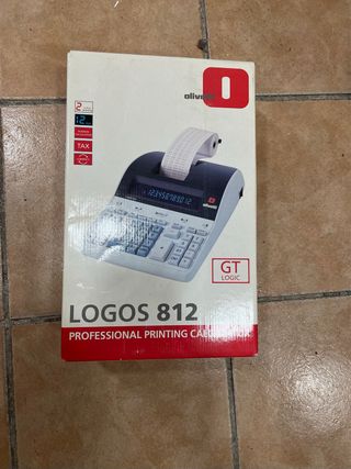 Calculadora Olivetti LOGOS 812 Profesional