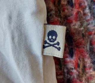 Camiseta Scalpers Hombre Talla XL Blanca