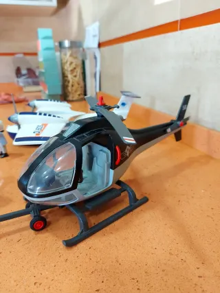 Playmobil Helicóptero y Avión