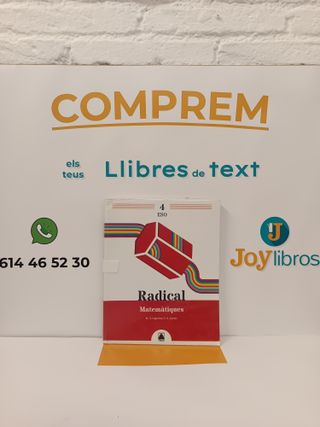 Matemàtiques 4ESO Radical - 9788430756797
