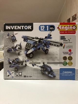 Juego construcción Engino Inventor 12 en 1