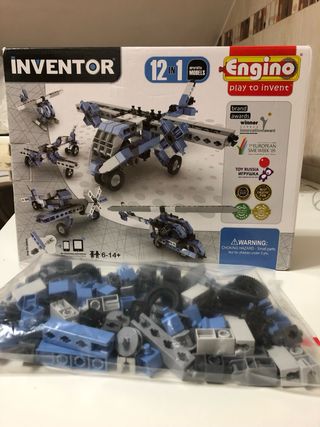 Juego construcción Engino Inventor 12 en 1