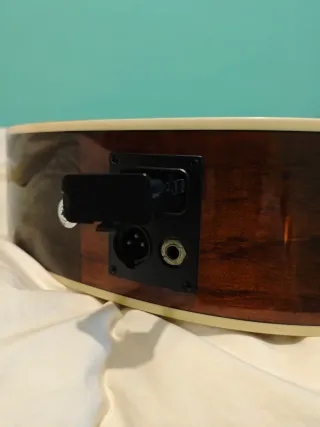 Ibanez AEG8E-NT Guitarra Acústica + Funda