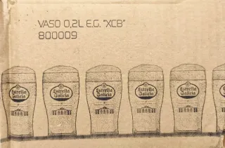 Vaso Estrella Galicia 20cl