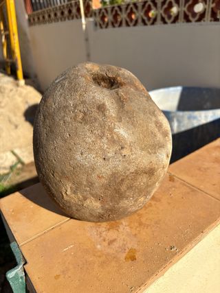 Piedra antigua decorativa