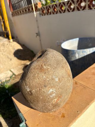 Piedra antigua decorativa