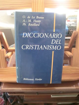 O. de la Brosse – Diccionario del Cristianismo