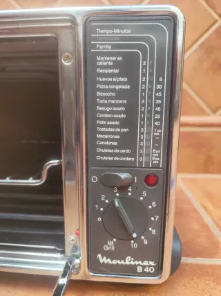 Horno sobremesa Moulinex B40