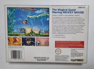 🇪🇸 Magical Quest Mickey SNES super nintendo nes