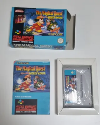 🇪🇸 Magical Quest Mickey SNES super nintendo nes