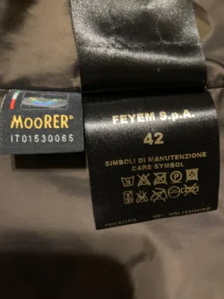 Piumino donna MooRer verde oliva