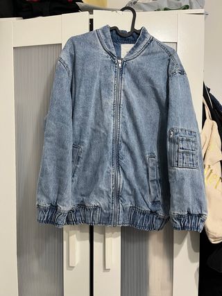 Chaqueta bomber vaquera