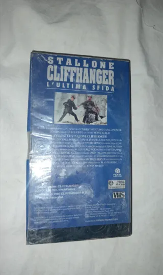 VHS Cliffhanger L'Ultima Sfida Stallone