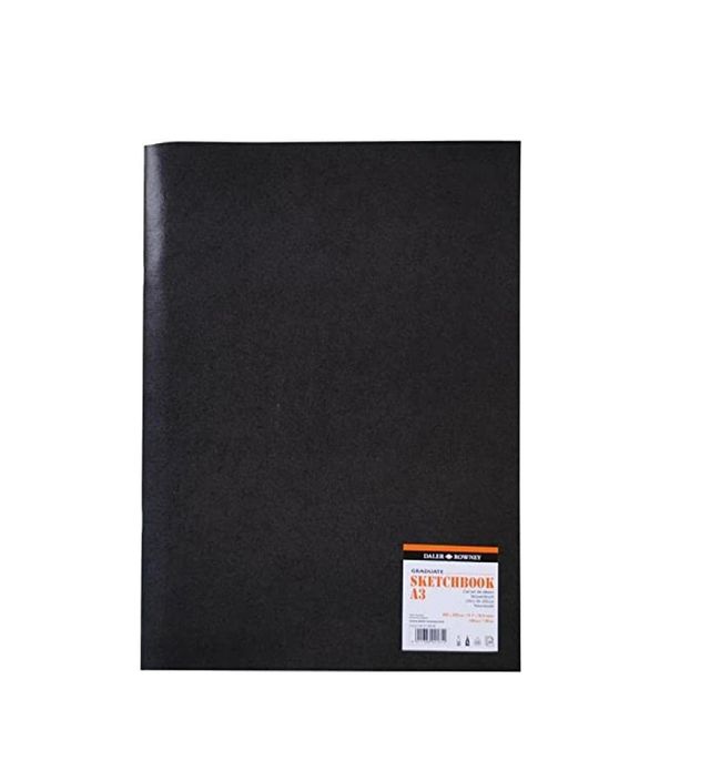 Caderno de Esboços Daler Rowney A3 140gr 20 folhas