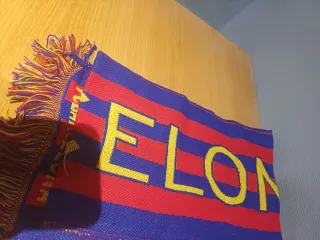 Mochila FC Barcelona y bufanda NUEVA A ESTRENAR